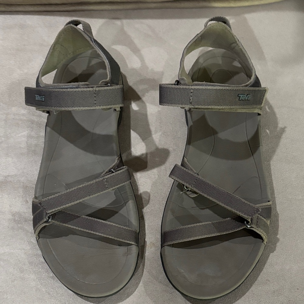 Teva Women's Charcoal Strappy Sandals